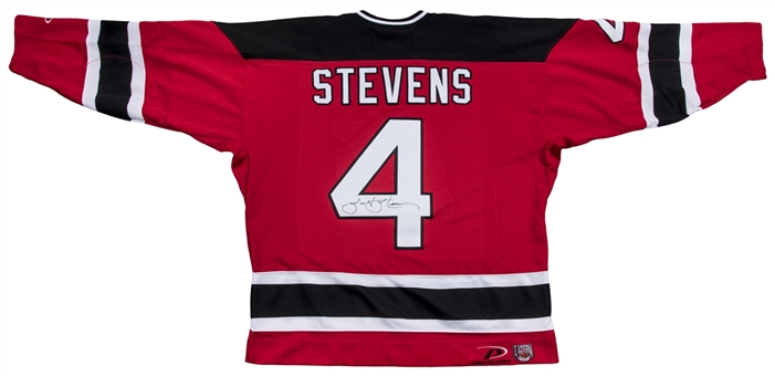 Scott Stevens Signed New Jersey Devils Home Jersey (JSA)